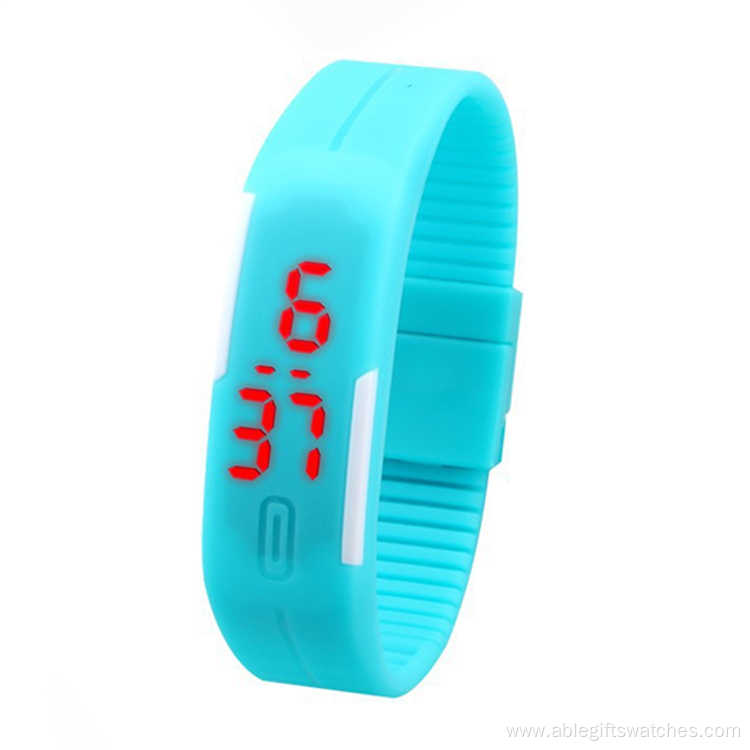 Kids Casual Silicone LED Digital Watch