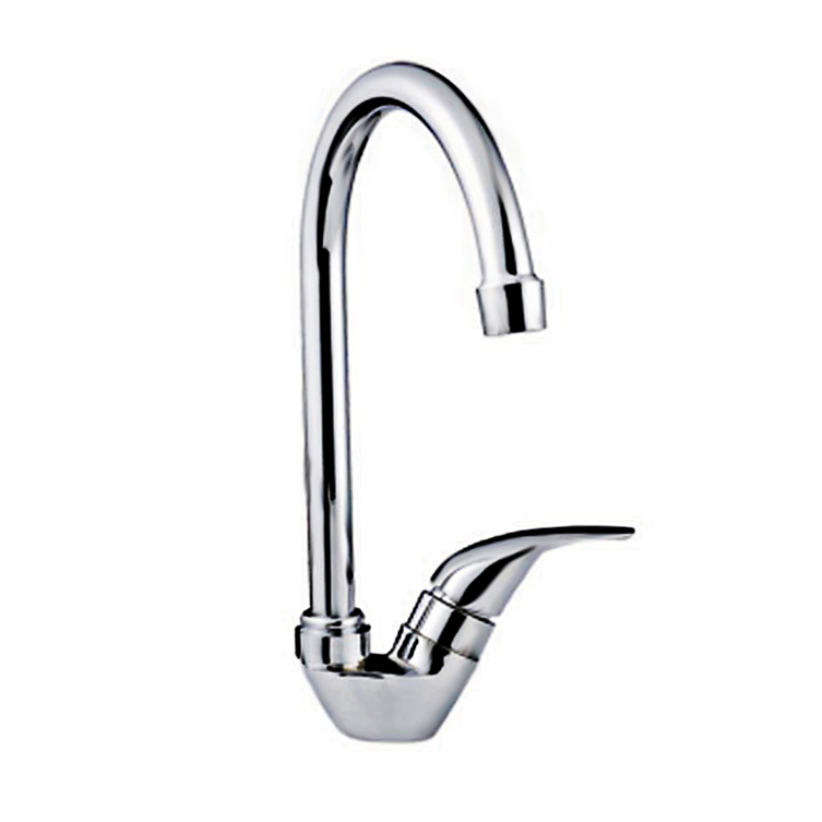 Hot sell cheap customized classic chrome plated cold hot water saving sink kitchen faucet