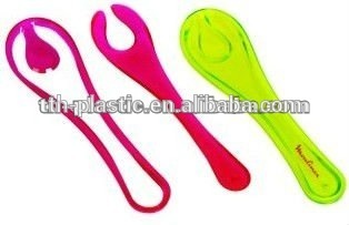 promotion!!! fork and spoon, plastic spoon set, plastic fork and spoon, salad spoon set, plastic salad spoon and fork
