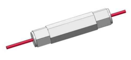 The temperature sensor of the submersible pump