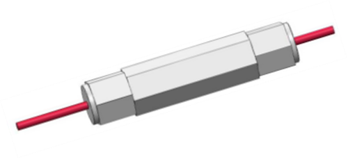 The temperature sensor of the submersible pump