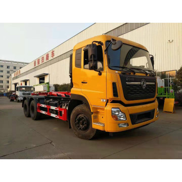 6x4 trailer trucks hook arm garbage truck