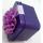 Purple Festive Candy Tin Box