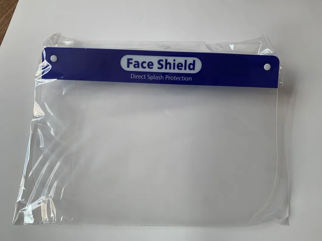 Big Face Mask Full Face Shield with Sponge Anti Fog Plastic Protection Isolation Cheap Isolation Safety Disposable