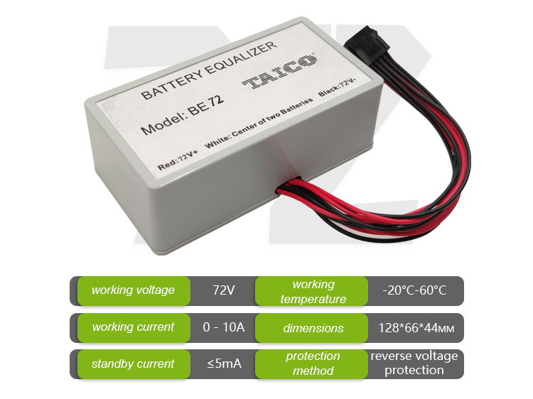 VRLA lead acid battery equalizer for 12v 24v battery series equalizer