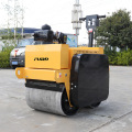 Walk behind double drum roller manual vibratory roller compactor FYL-S600