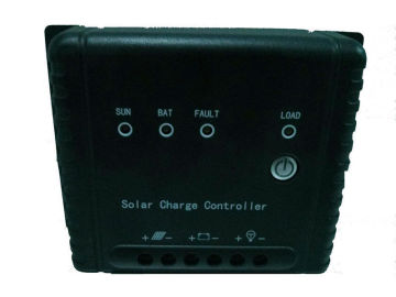 24v Pwm Solar Charge Controller 10a , Switch Control / Pwm Control Mode