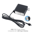 Cargador USB tipo C de 45 W para Lenovo