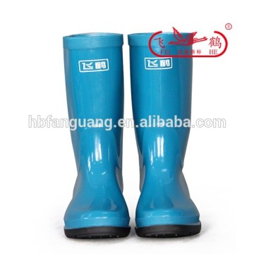 china sale neoprene rubber rain boots/price of raw natural rubber for people