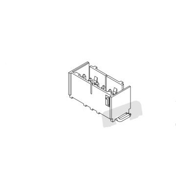 3.96mm pitch 180 Wafer connector series DW3961RD-XP-R