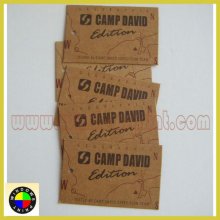 Brown kraft tags