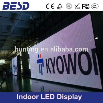 full color P6 indoor video display 3in1 SMD indoor P6 led screen