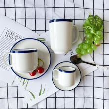 ceramic mugs sublimation porcelain mug set coffee tumbler ceramic tea cup drinkware tea set coffee set