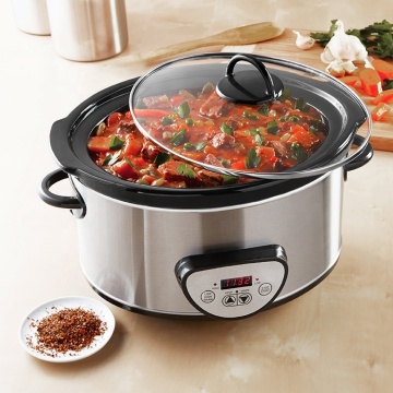 Stainless Steel 3.5L 200W Electric Crock Pots and Slow Cookers