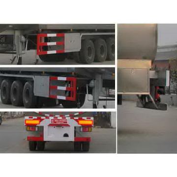 12.6m Tri-essieu Milk Transport Semi Trailer