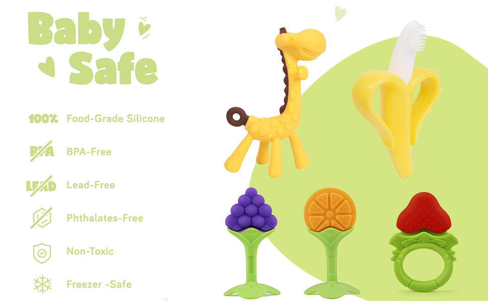 Kids Giraffe Chews Mouth Safe Infant Amazon Soft Baby Good For Toddlers Natural Teether The Best Teething Toys