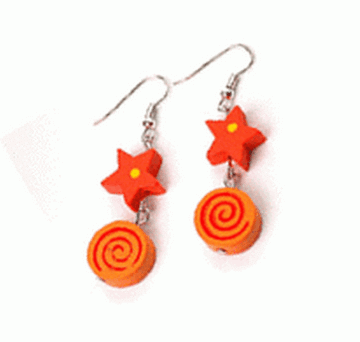 popular wood earring