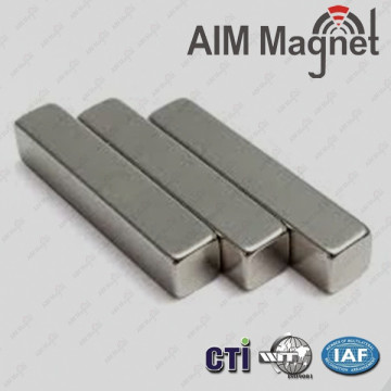 High Power Flat Rectangular Magnets 40 x 10 x 5mm