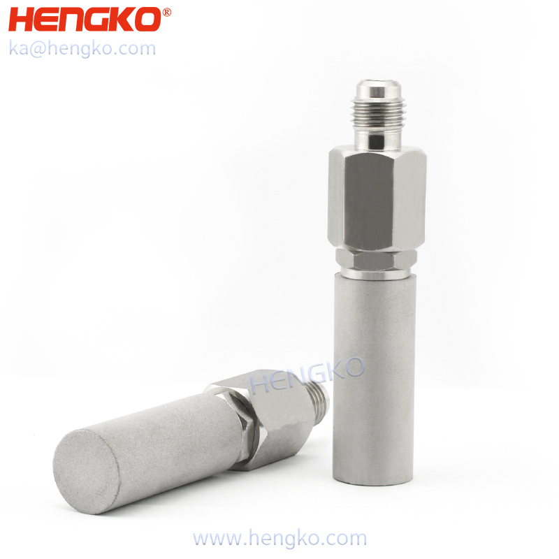 HENGKO Customized stainless steel 316L micro fine bubble carbonation aeration diffuser beer stone 0.5 um