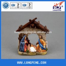 4.3 Inch Poly Resin Crafts Religious Holy Family Statue