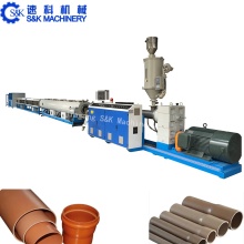PVC Conduct Tube and Water Pipe Extrusion Machine