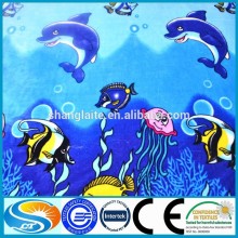 cloth printing plain cotton fabric for women flannel shirts