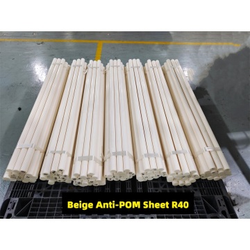 Beige POM Plastic Rod Custom On Sale