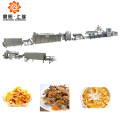 Puffed breakfast cereal corn flakes extruder production line