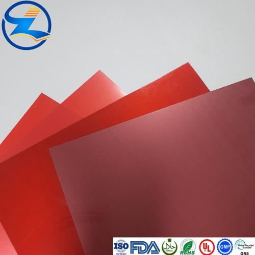 Customized Recyclable Rigid Colored and Transparent PC Films