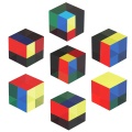 สุดยอดของเล่นตลก CMY Acrylic Color Cube 50mm