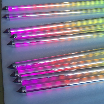 8 segmentos 3D RGB LED Tube Light DC24V