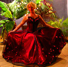 Led button battery lights