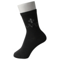 Black Men's Over Ankle Socks