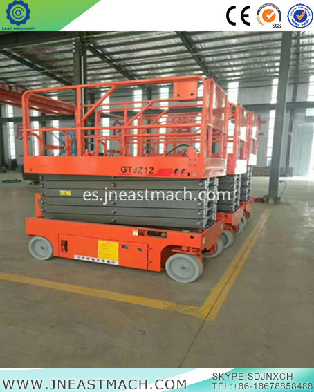 Plataforma de tijera autopropulsada de China Home Scissor Lift China Home Scissor Lift Self Propelled Scissor Platform
