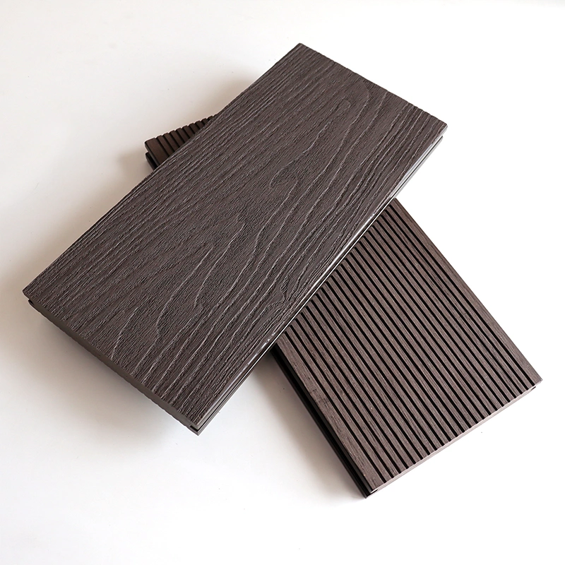 Waterproof Fire Retardant Anti-Slip WPC Composite Decking Eco-Friendly Outdoor Flooring