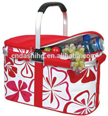 Plastic shopping basket, convenient supermarket shopping basket,folding shopping basket