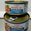 Tropical Canned Tuna In Brine Shred And Flake