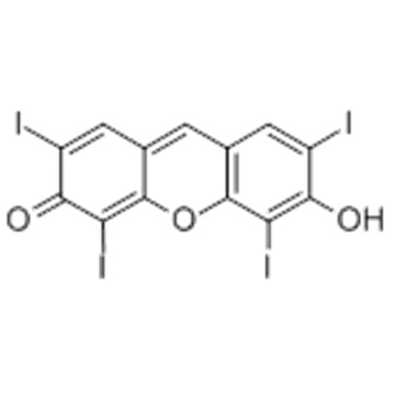 2,4,5,7-TETRAIOD-6-HYDROXY-3-FLUORONE CAS 142189-38-6