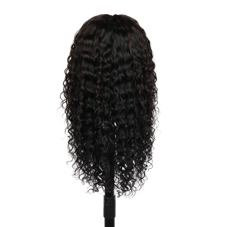 Annione 30 Inch 32Inch Indian Virgin Human Hair Wigs, Brazilian Peruvian Body Wave 4X4 5X5 Cuticle Aligned Lace Closure Wig