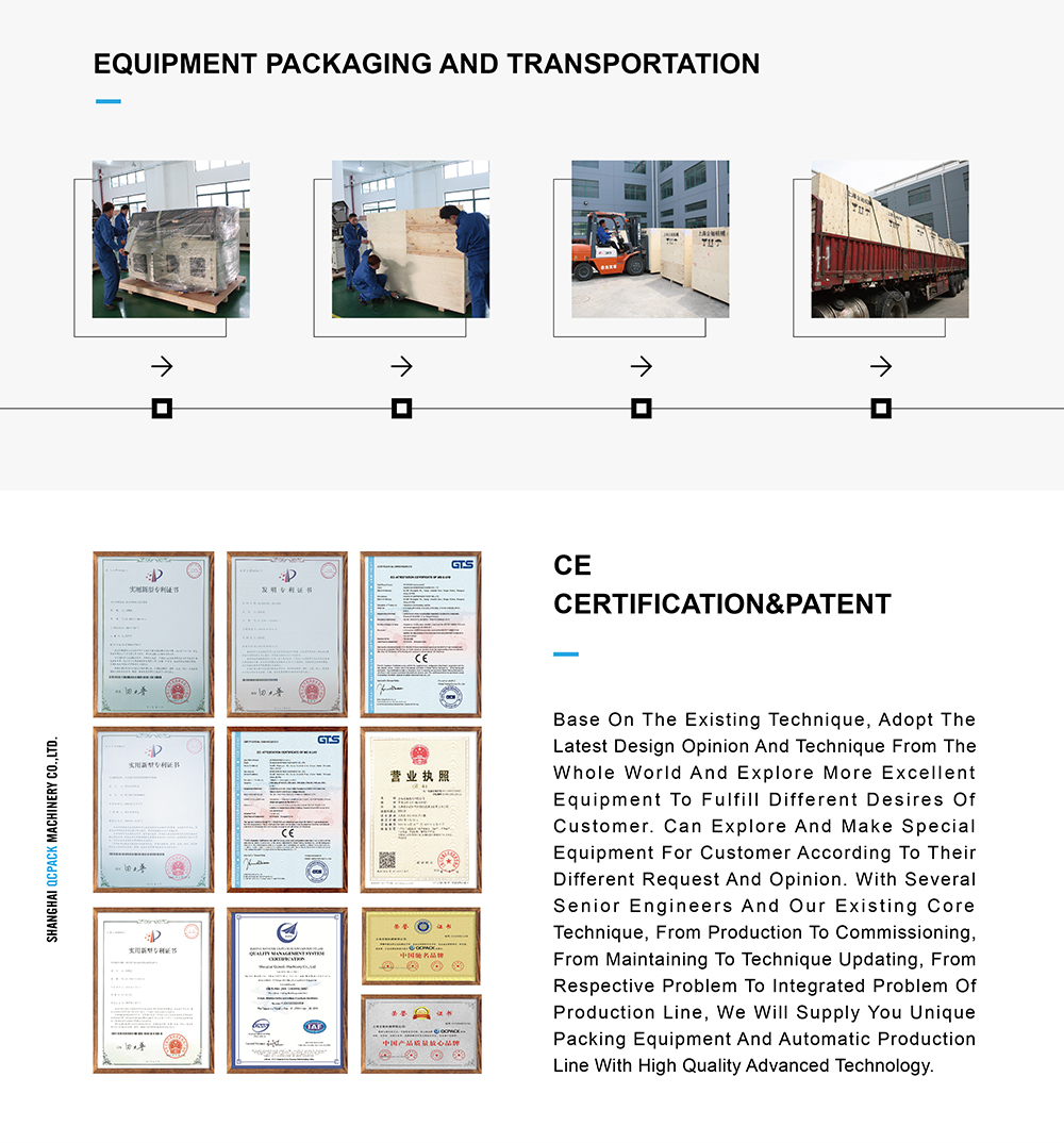 QCPACK Manufacturers Small Cosmetic Box Bopp Film Cellophane Wrapping Machine Price