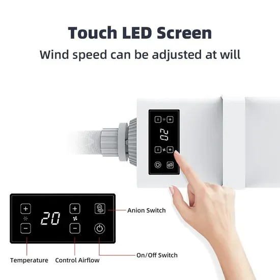 High-Power Silent Dog Grooming Blower Brush