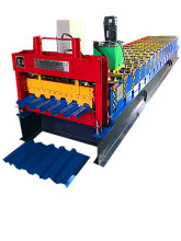 dx Galvanized Trapezoidal Profile Metal Roofing Machine