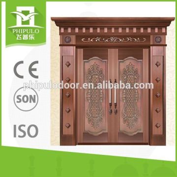 Double Door Bullet Proof Security Door Explosion Proof Aluminum Foam Copper Security Door