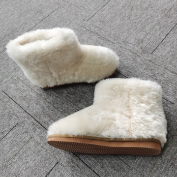 Womens Sheepskin Slipper Boot
