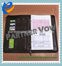 PU Leather file folder&service guide