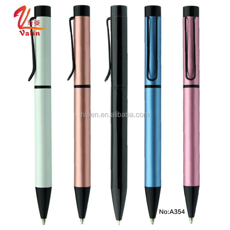 High quality luxury gift heavy metal ballpoint pen with custom logo