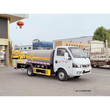 Venda de preço baixo 2,5m3 caminhão de tanque de água