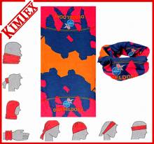 100% Polyester Fashion Printig Multifunctional Bandana (kimtex-63)