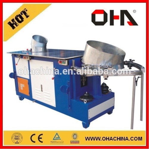 OHA Brand EMH-1250 aluminum flexible duct elbow making machine, aluminum elbow making machine