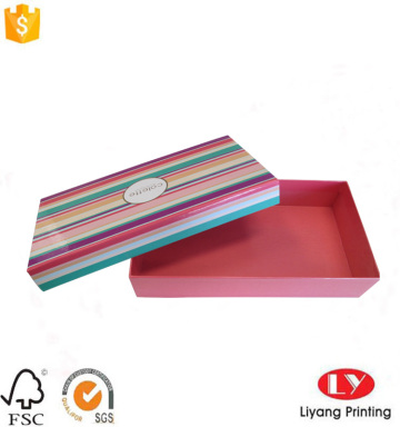 Custom printed gift paper packaging box